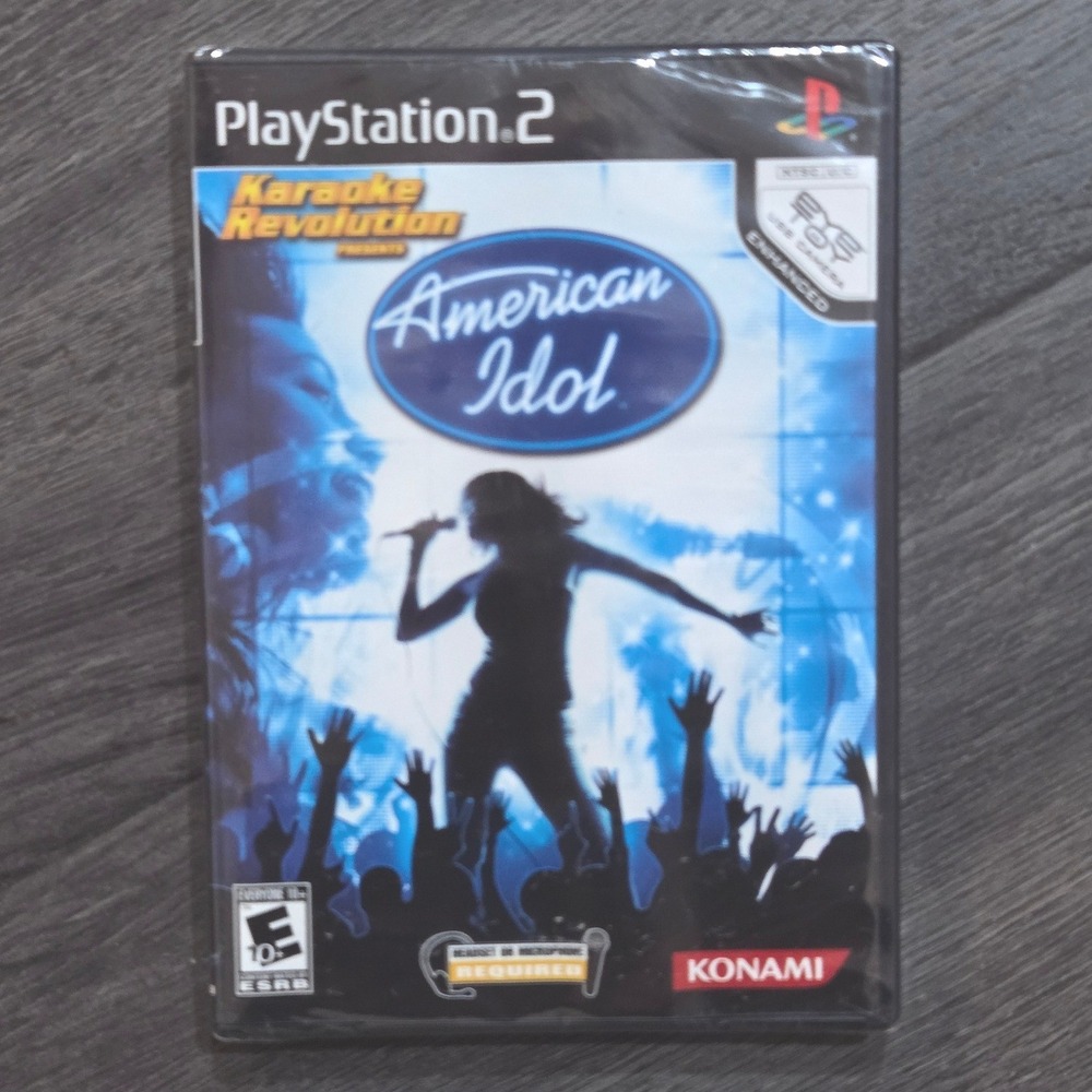 Karaoke Revolution Presents: American Idol PS2 PlayStation 2 Game Sealed